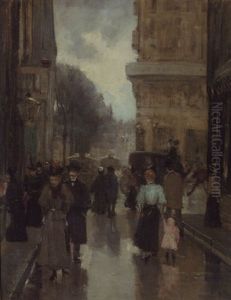 De Spruistraat Met Gezicht Naar Het Plein, The Hague by Floris Arntzenius