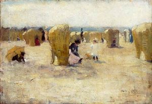 Figures On A Beach, Scheveningen