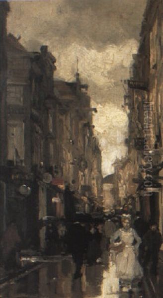 The Spui Straat, The Hague - view 1