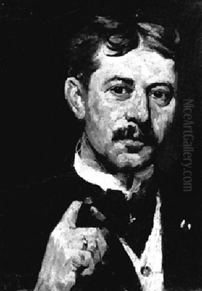 A Portrait Of Mr. Fliermans With A Cigar - view 1