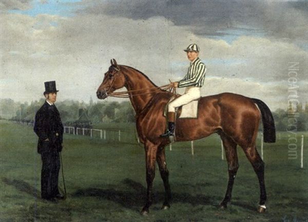 La Presentation Du Pur-sang A Longchamp - view 1