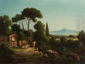 View Of The Gulf Of Naples