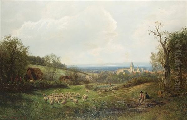 Above The Lake (lake Constance?) - view 1