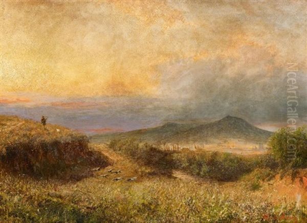 Dammerung In Der Romischen Campagna - view 1