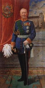 Portrait Von Konig Friedrich August Iii