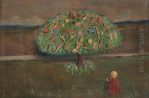 Lillan Under Leksakstradet/saga (lillan Underneath The Toy Tree/fairytale) by Ivar Arosenius