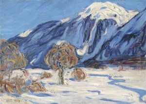 Winterlandschaft Im Engadin by Carl Arp