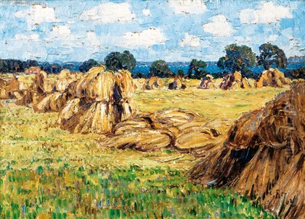 Haystacks - view 1