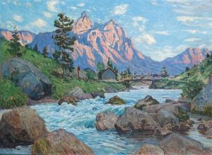 An Der Loisach Bei Ehrwald, Tiro