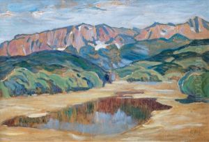 Pre-alps Landscape by Carl Arp