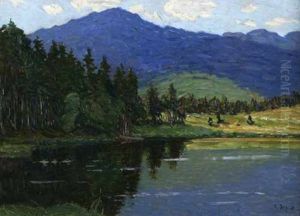 Pflegersee Bei Garmisch by Carl Arp