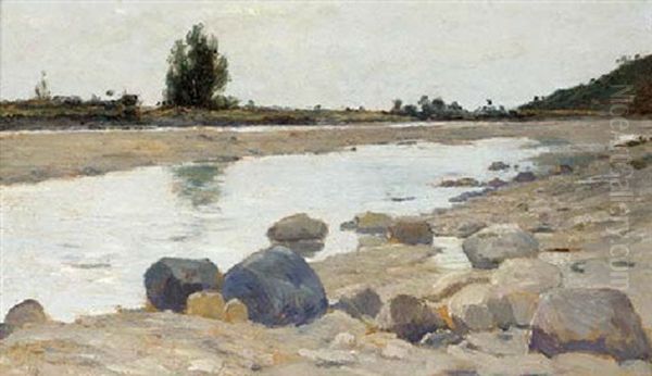 The River Bed In Summer - view 1