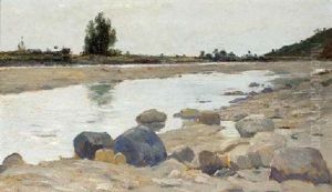 The River Bed In Summer