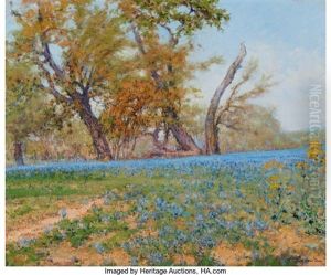 Atascosa Creek Bluebonnets by Jose Arpa Perea