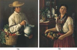 El Mandadero (+ La Sirvienta; 2 Works) by Jose Agustin Arrieta