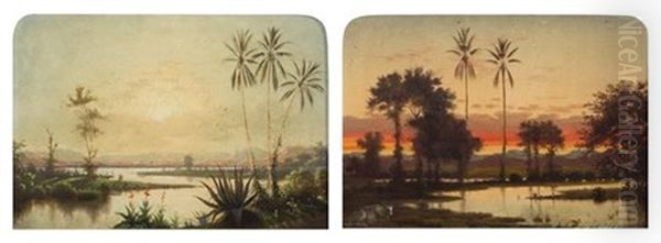 South American Landscapes (pair) - view 1