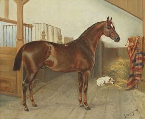 Portratt Af Gallus by Johan Georg Arsenius
