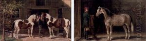 I Stallet by Johan Georg Arsenius