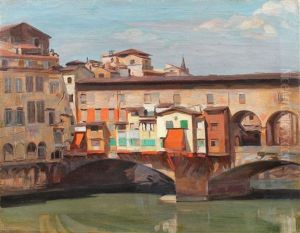 Ponte Vecchio (florenta) by Constantin Artachino