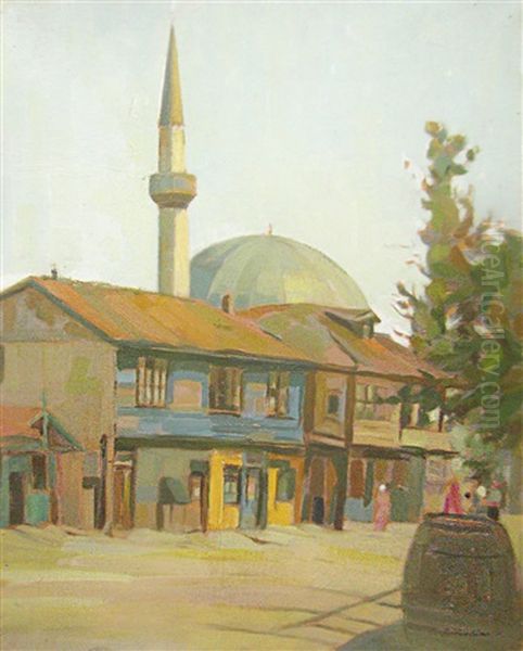 Landscape With Mosque - view 1