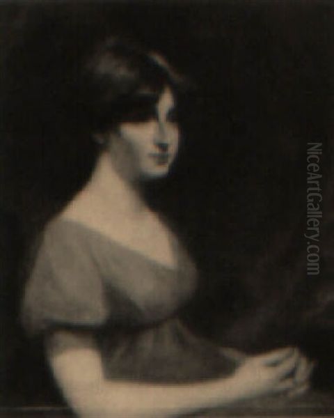 Portrait Of Sarah, Wife Of Robert Fellowes, Norfolk, England - view 1