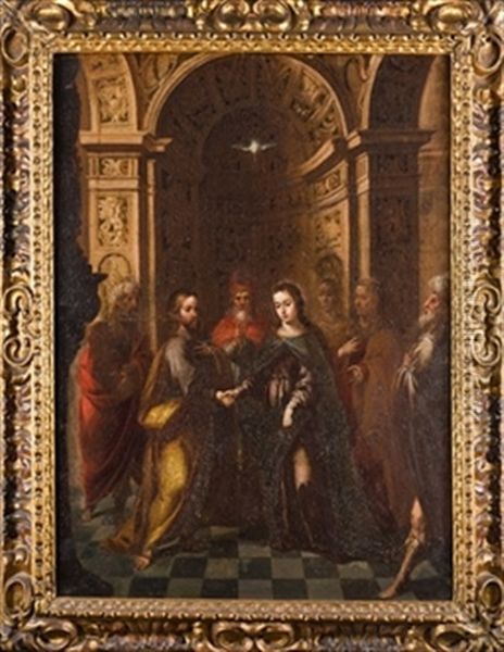 Los Desposorios De La Virgen - view 1