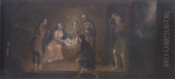 The Adoration Of The Shepherds - view 1