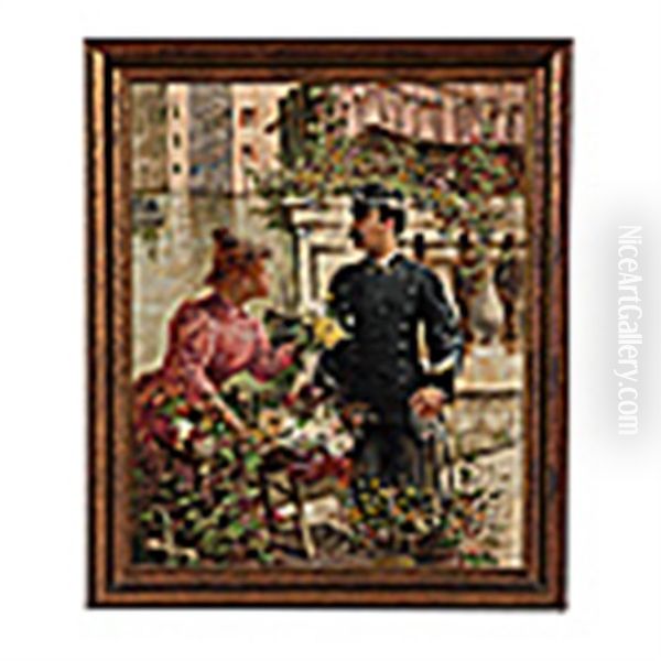Venetian Flower Girl - view 1
