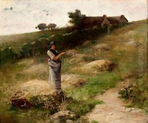 The Hay Gatherer by Charles John Arter