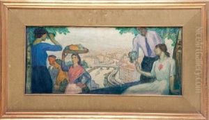 Romeria En Begona (boceto)