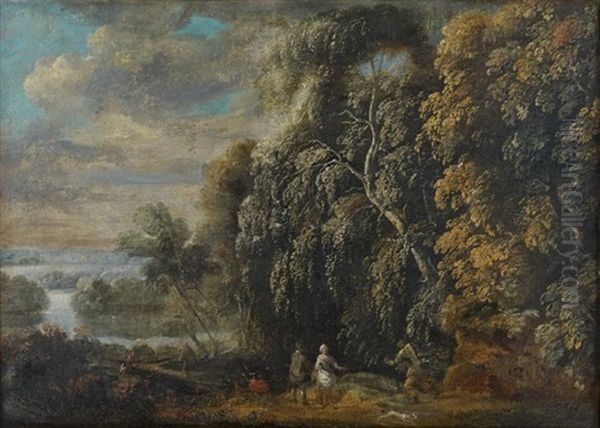 Personnages Dans Un Paysage - view 1