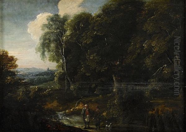 Landskap Med Figurstaffage - view 1