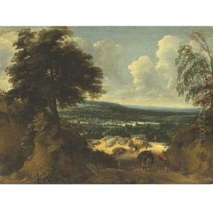Landscape In Flanders by Jacques d' Arthois