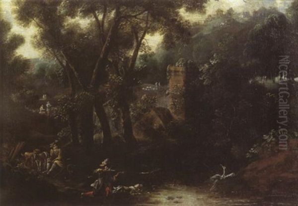 La Chasse Au Heron - view 1