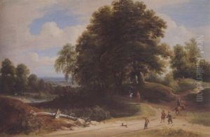 Aufbruch Zur Falkenjagd by Jacques d' Arthois