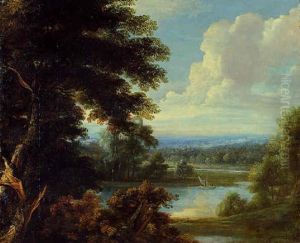 An Extensive Wooded River Landscape An Extensive Wooded River Landscape