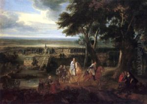 Rudolf Of Hapsburg Lending His Horse To A Priest Carring The Holy Sacrament