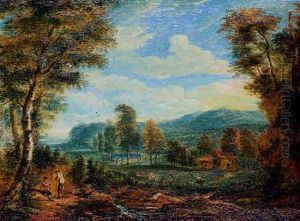 Bois Au Bord De La Riviere Avec Personnages Bois Au Bord De La Riviere Avec Personnages