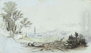 Figures Before An Eastern City by Henry Wentworth Acland
