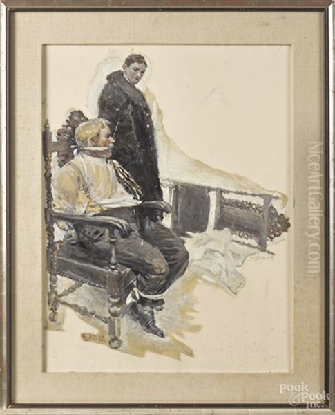 Illustration (from The Acid Test By Arthur Stringer) - view 1