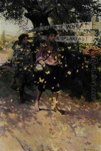 School Days by Stanley Massey Arthurs