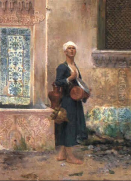 Arab In A Courtyard - view 1