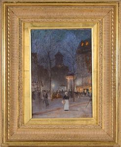 Square Rictus, Paris by Louise Arton