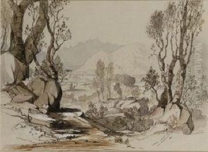 The Upper Lake Of Killarney; Cashel, Co. Tipperary; The Castle Of Glenquin, Co. Limerick by Henry Wentworth Acland