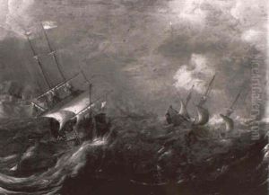 Marine by Andries van Artvelt (Ertvelt)