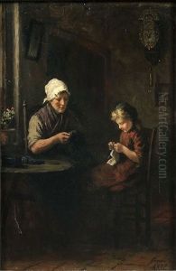 Oma's Helper by David Adolf Constant Artz