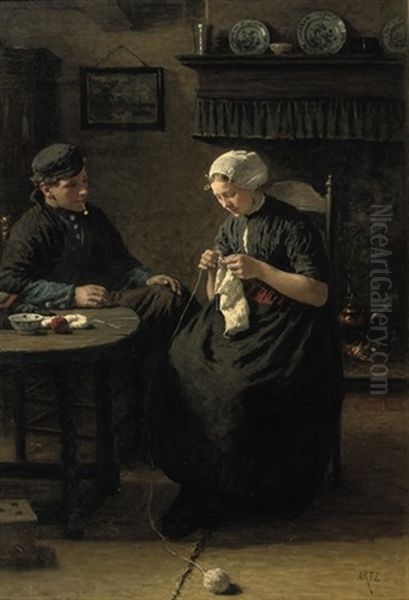 De Vrijage: Courting - view 1