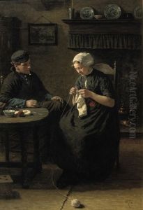 De Vrijage: Courting by David Adolf Constant Artz