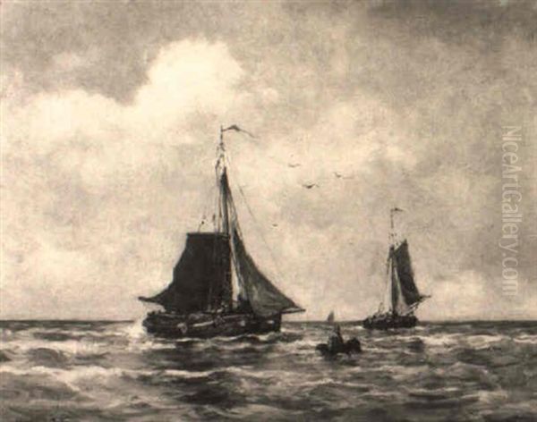Fishing Boats Near The Shore - view 1