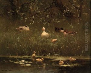 The First Swim by David Adolph Constant Artz